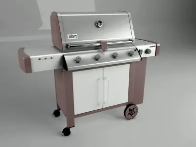 BBQ Genesis 2 Weber 3D Model 3D model