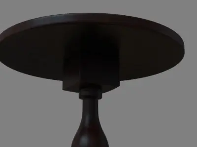 Round Table 3D model 3