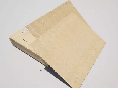 Wooden Flakeboard Stack  3D model