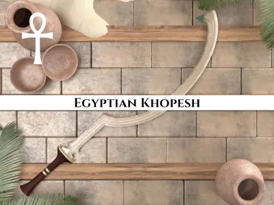 Ancient Collection Weapons Specialty Swords 3D Model Pack