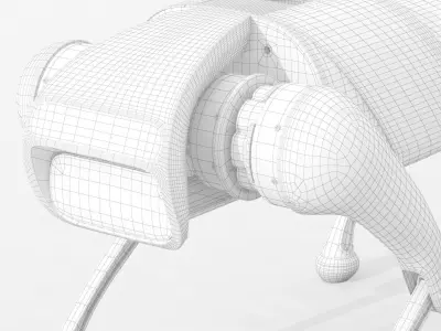 Robot dog Xiaomi CyberDog  3D model