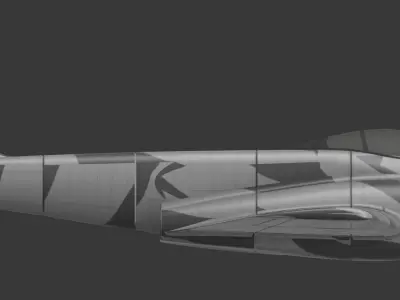 Hawker p1061 3D print model