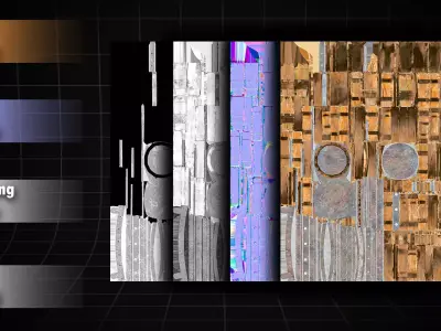 3d Stylized Wooden Buckets Pack Low-poly 3D model