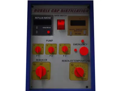 Electrical Panel Low-poly 3D model