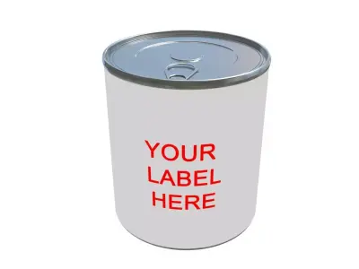 Tin Can 2 3D model