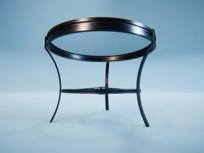 Coffee Table 6 Low-poly 3D model