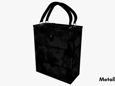 German WWII Breda MG-8mm Ammo Box-Low Poly 3D model