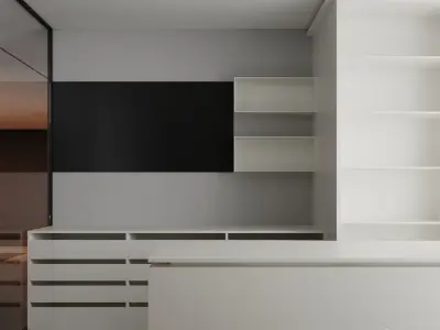 office interior 3D model 6