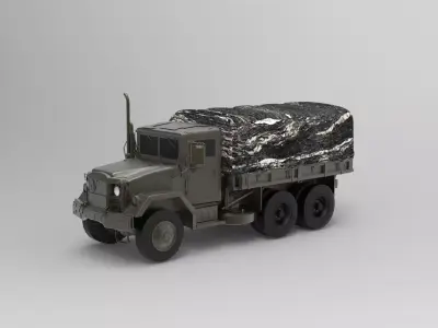 M35 cargo truck 3D model