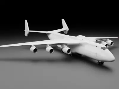 Antonov An 255 Mriya 3D model