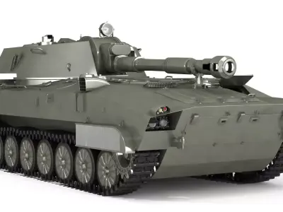 Howitzer 2C1 3D model