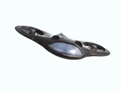 Secret Aircraft  Free 3D model