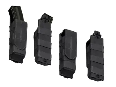 511 MP5 SINGLE POUCH Low-poly 3D model