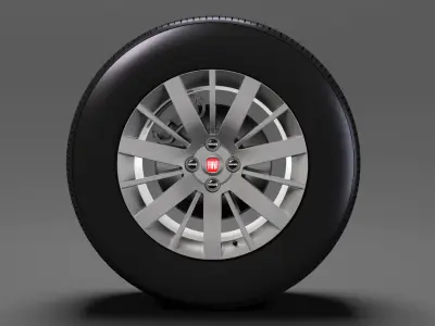 Fiat Qubo Trekking 2wheel 2017 3D model