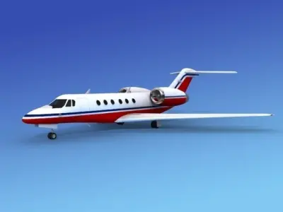Cessna Citation X V11 3D model