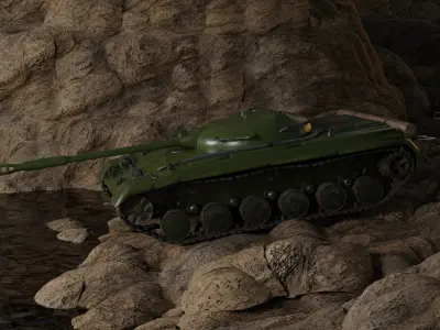 Tank Object 430 3D model