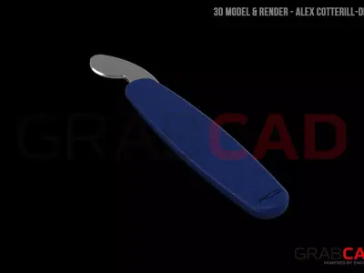 Quartz Caseback Tool Free 3D model