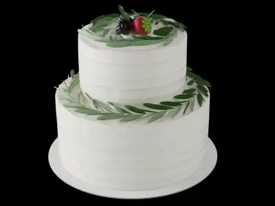 Wedding Cake 03 3D model