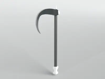 Lowpoly Sickle 003 Free low-poly 3D model