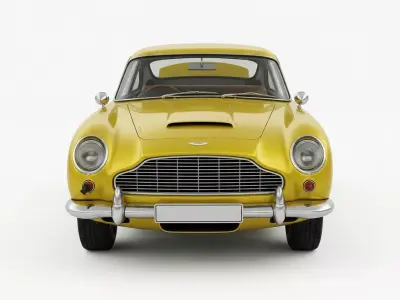 Classic British Grand Tourer 3D model