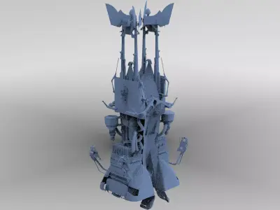 Star Wars inspired Asset 3 3D model
