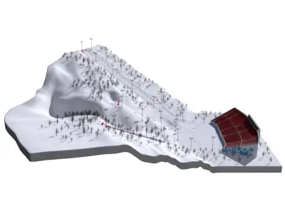  Olympic Mogul Course Sochi 