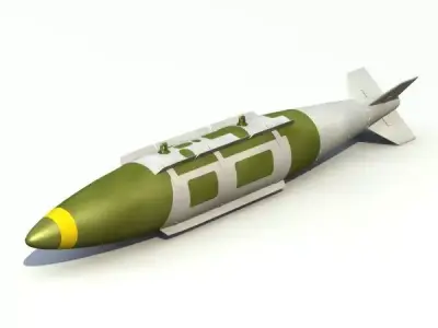 GBU-31 Mk 84 JDAM Bomb 3D model
