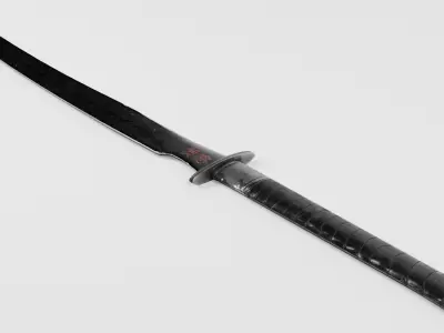 Sword-01 Low-poly 3D model