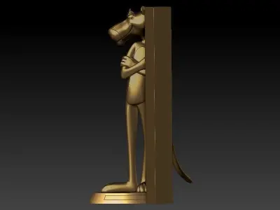 PINK PANTHE HIP HOP 3D print model