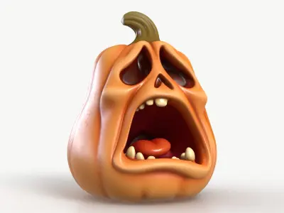 Jack o Lantern 2 3D model