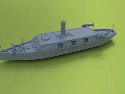 CSS Arkansas 3D print model