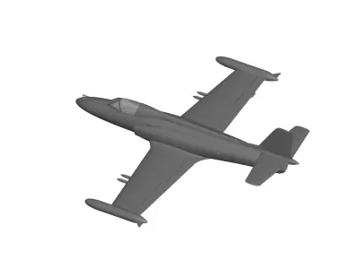 j21 jastreb 3D model