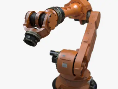 Factory Robotic Arm 3D model