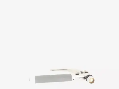 3D Model of Medical Laryngoscope Curved Blade LED Illumination 3D model