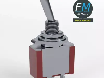 Switch toggle 3D model