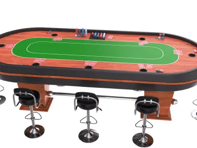 Casino Props Pack 3D model
