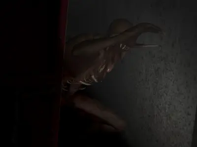 Zombie Cave Attack 3D model