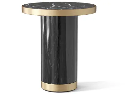 Bedside Table Collection Low-poly 3D model