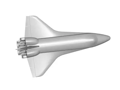 Space Shuttle 3D model 2