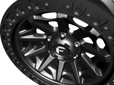 Wheel Fuel Off Road COVERT Model D694 Low-poly 3D model