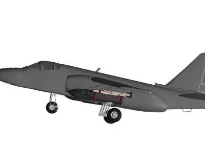 Sukhoi Su-25 3D model order