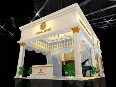 Exhibition - Area - 9X6-3DMAX2009-085 3D model