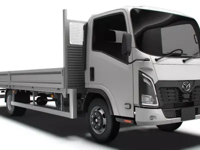 Mazda Titan Rigid body truck 2026 3D model