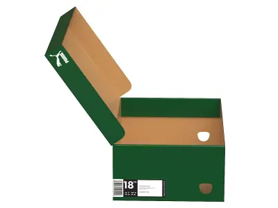 Puma Shoe Box 01 Low-poly 3D model