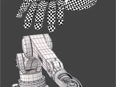 Kuka Hand Robot HW  3D model