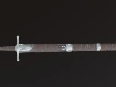 Sword witch  scabbard Free 3D model