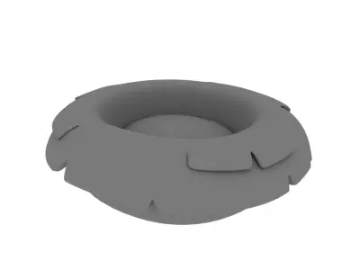 Bird nest 3D model