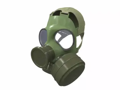 Gas Mask 01 3D model