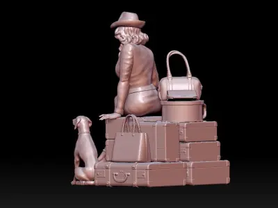 passenger 3D print model 13