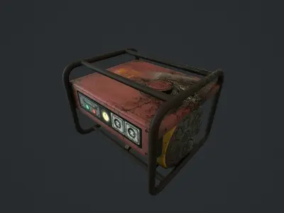 Generator v1 pbr Low-poly 3D model